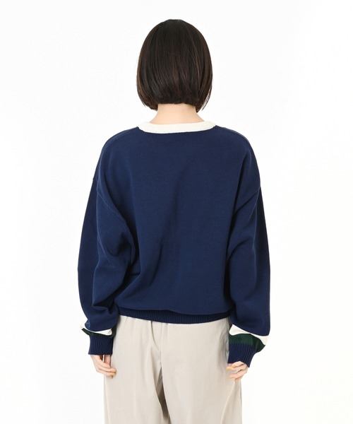 セール】ラインニットプルオーバー（ニット/セーター）｜New Balance