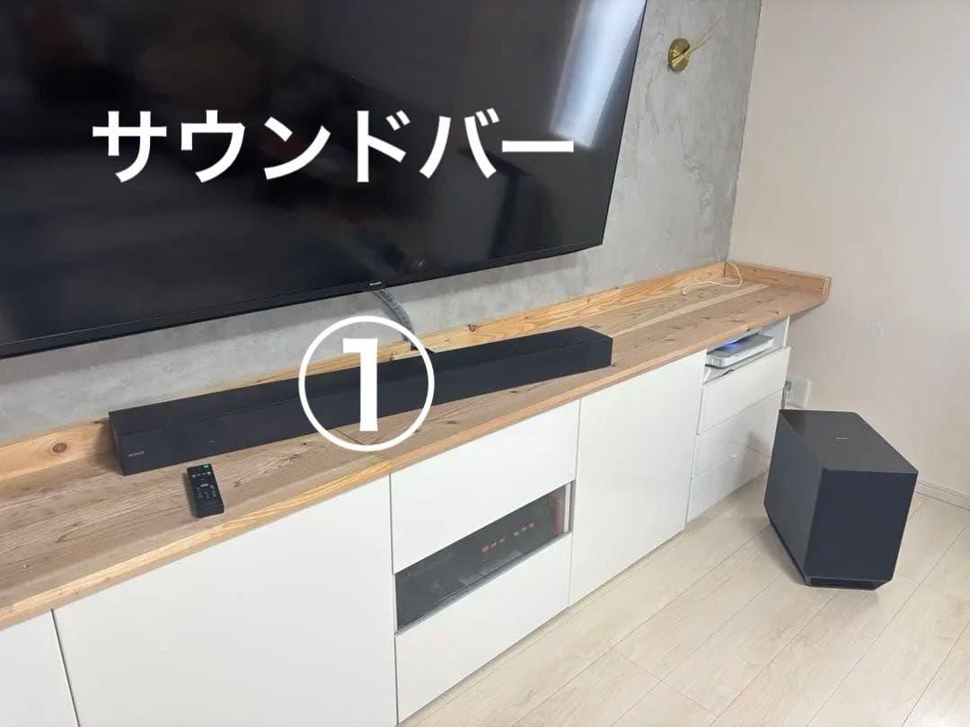 ①SONY HT-ST5000 サウンドバー 19年製　サウンバー 開発者が語る。渾身のフラッグシップサウンドバー「HT-ST5000」Sony