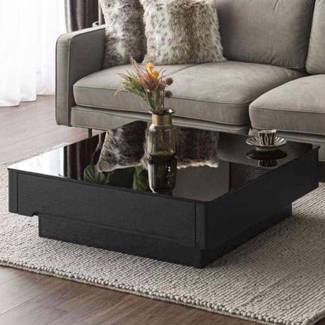 ARMONIA アルモニア　収納付きセンターデーブル　黒 楽天市場】【10%OFF｜期間限定特大セール】 テーブル センターテーブル